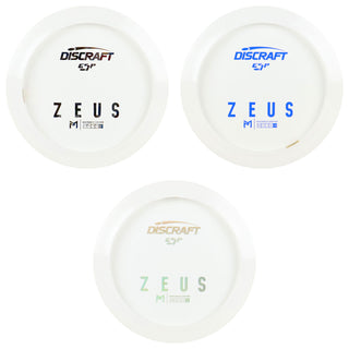 Discraft Disc Golf Paul McBeth ESP Zeus Solid White Distance Driver 12/5/-1/3- Choose Exact Disc