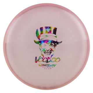 Gateway Disc Golf Diamond Voodoo Putter 2/3/0/0 Purple/Jellybean 175 grams