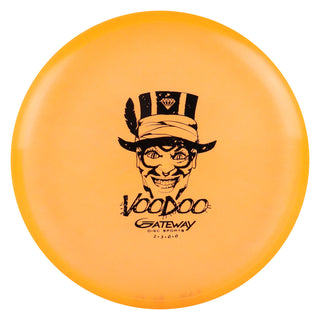 Gateway Disc Golf Diamond Voodoo Putter 2/3/0/0 Orange/Black 175 grams