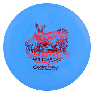 Gateway Disc Golf Suregrip Warrior Midrange Disc 5/4/0/3 Blue/Red 180 grams