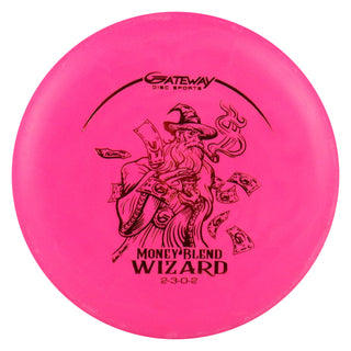 Gateway Disc Golf Money Wizard Putter 2/3/0/2 Pink/Red 175 grams