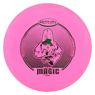 Gateway Disc Golf SSSS Magic Putter 2/3/-1/0 Pink/Green 174 grams