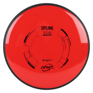 MVP Disc Golf Neutron Soft Uplink Midrange 5/5/-3/0.5 Bright Red 162 grams