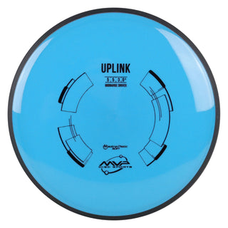 MVP Disc Golf Neutron Soft Uplink Midrange 5/5/-3/0.5 Blue 163 grams