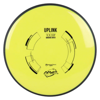 MVP Disc Golf Neutron Soft Uplink Midrange 5/5/-3/0.5 Yellow 175 grams