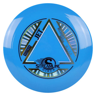Streamline Disc Golf Neutron Jet Distance Driver 11/5/-3/2 Blue/Gold 174 grams