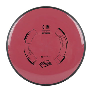 MVP Disc Golf Neutron Ohm Putter 2/5/0/1 Brown Red 175 grams