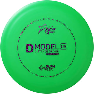 Ace Line Disc Golf DuraFlex Glow D Model US Distance Driver 170-175g Colors Vary