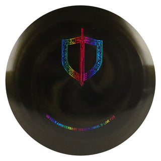 Discmania Disc Golf 10 Year Anniversary Golden Swirl S-Line FD3 Rainbow Stamp 174 grams