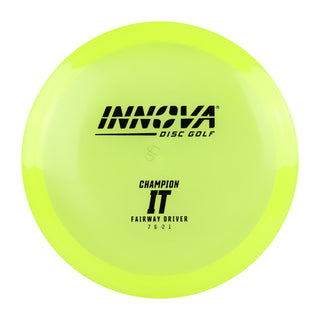 Innova Disc Golf Champion IT Fairway Driver 7/6/-2/1 Yellow/Black 170 grams
