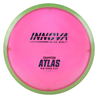 Innova Disc Golf Overmold Champion Atlas Midrange Disc 5/4/0/1 Pink/Blue Rose/Green 180 grams