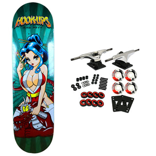 Hook Ups Skateboard Complete Geisha 3 8.5"