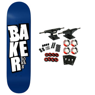 Baker Skateboard Complete Rowan Zorilla Stacked Name B2 8.25" x 32.25"
