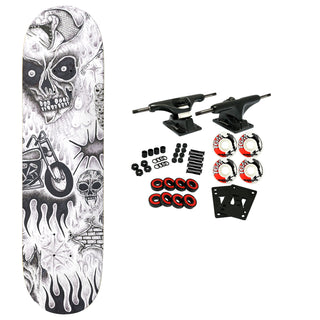 Baker Skateboard Complete Sammy Baca Tryptic 8.0" x 31.5"