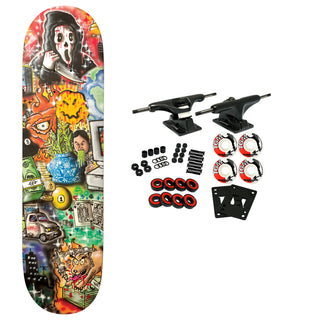 Baker Skateboard Complete T-Funk Hummus 8.5" x 32"