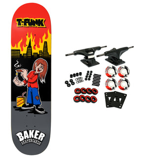 Baker Skateboard Complete T-Funk Lampwick 8.25 x 31.875
