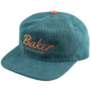 Baker Skateboards Hat Dolphin Cord Snapback Green