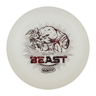Innova Disc Golf DX Glow Beast Distance Driver 10/5/-2/2 White/Red 175 grams