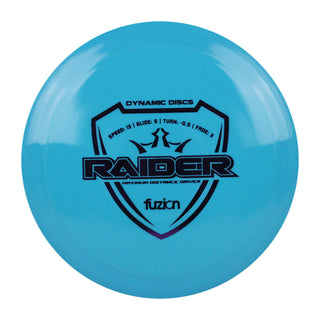 Dynamic Disc Golf Fuzion Raider Distance Driver 13/5/-0.5/3 Blue/Purple 176 grams