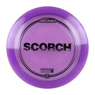 Discraft Disc Golf Z Line Scorch Distance Driver 11/6/-2/2 Purple/Black 170-172g