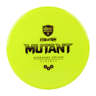 Discmania Disc Golf Evolution Neo Mutant Midrange Yellow/Red 174 grams