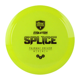 Discmania Disc Golf Evolution Neo Splice Fairway Driver Yellow/Red 168 grams