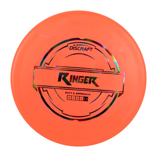 Discraft Disc Golf Putter Line Ringer Putter 4/4/0/2 Hot Orange/Tie Dye 170-172g