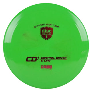 Discmania Disc Golf S-Line CD1 Control Driver 9/5/-1/2 Green/Red 171 grams