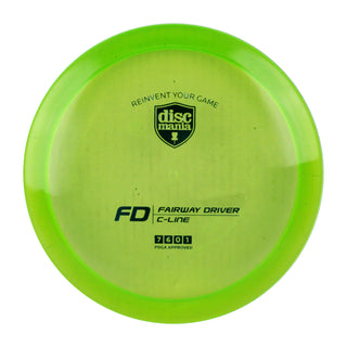 Discmania Disc Golf Originals C-Line FD Fairway Driver 7/6/0/1 Green/Blue 171 grams