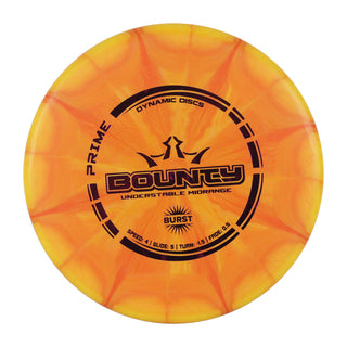 Dynamic Disc Golf Prime Burst Bounty Midrange 4/5/-1.5/0.5 Orange/Purple 175 grams