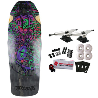 Dogtown Old School Skateboard Complete Web Reissue Black/Black 10.25" x 30.7"