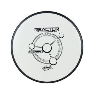 MVP Disc Golf Fission Reactor Midrange 5/5/-0.5/1.5 White 156 grams