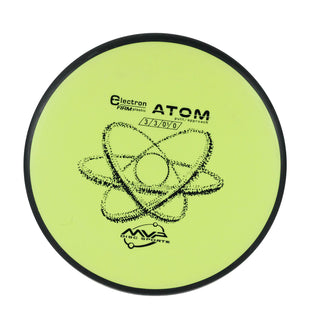 MVP Disc Golf Electron Atom Firm Putter 3/3/0/1 Yellow 166g
