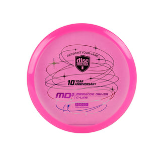 Discmania Disc Golf 10-Year Anniversary C-Line MD3 Revolution Pink/USA 180 grams