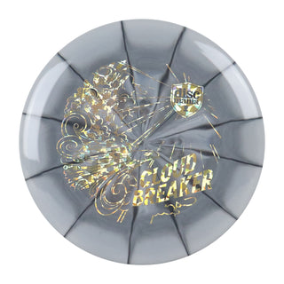 Discmania Disc Golf Lux Vapor Link Cloud Breaker Putter 2/3/0/1 Grey/Gold Shatter 175 grams