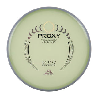 Axiom Disc Golf Eclipse Glow Putter Proxy 3/3/-1/0.5 Glow/Grey 170 grams