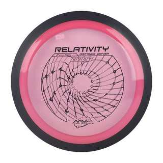 MVP Disc Golf Proton Relativity Distance Driver 14.5/5.5/-3/1.5 Clear Pink 174 grams