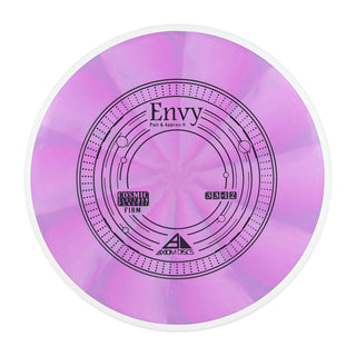 Axiom Disc Golf Cosmic Electron Envy Firm Putter 3/3/0/2 Bright Purple/White 167g