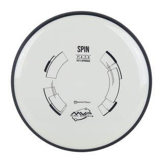 MVP Disc Golf Neutron Spin Putter 2.5/4/-2/0 White 170 grams