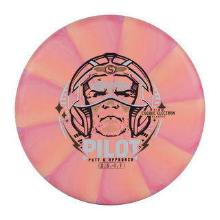 Streamline Disc Golf Cosmic Electron Pilot Firm Putter 2/5/0/1 Orange Peach 171 grams