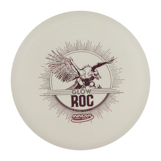 Innova Disc Golf DX Glow Roc Midrange Disc 4/4/0/3 White/Red 176 grams