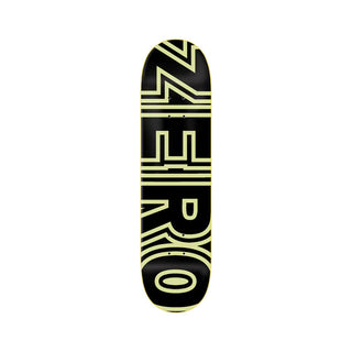 Zero Skateboard Deck Bold Glow in the Dark 8.5" x 32.3"