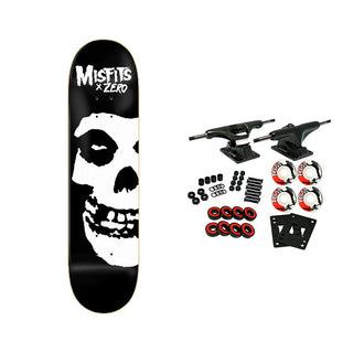 Zero Skateboard Complete Misfits Big Fiend Black/White 8.0" x 31.6"