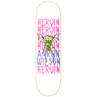 Heroin Skateboard Deck Wilson Die Tonight 8.5" x 32"