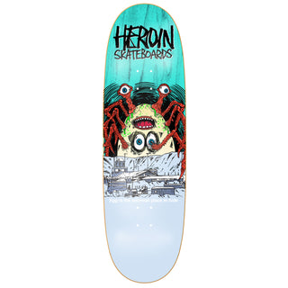 Heroin Skateboard Deck Space Egg 2 9.4" x 32" Assorted Colors