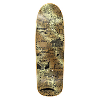 Heroin Skateboard Deck Craig Questions Gold Rush 10.0" x 32.25"
