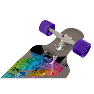 Street Surfing Longboard I Want to Believe Drop Through 9.5" x 39"