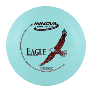 Innova Disc Golf DX Eagle Fairway Driver 7/4/-1/3 Cyan/Red 145 grams