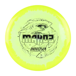 Innova Disc Golf Halo Star Mako3 Midrange Disc 5/5/0/0 Yellow/Black 176 grams
