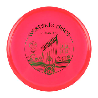 Westside Disc Golf VIP Harp Midrange 4/3/0/3 Red/Green 173 grams